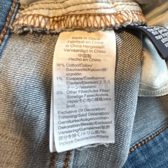 Madewell High Rise Denim Short - Size 24 - Light Wash - Picture 3 of 5